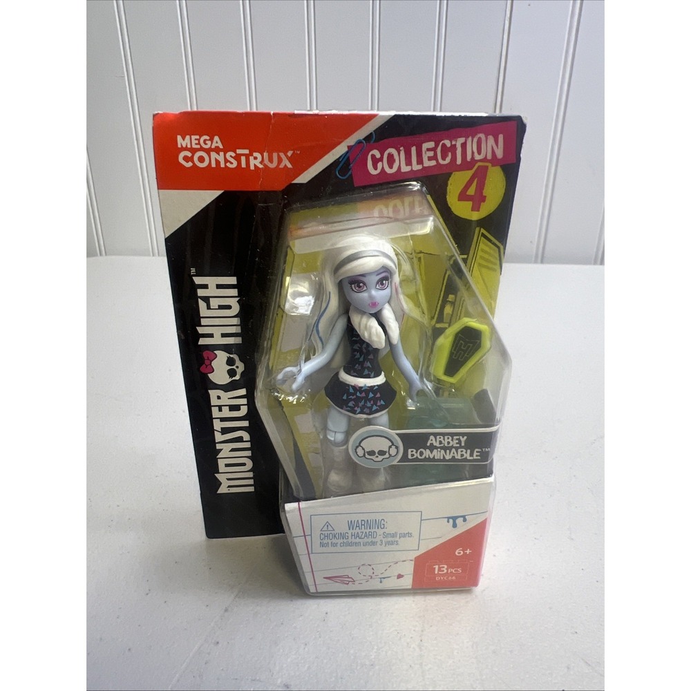Mega Construx Monster High - Collection 4 Abbey Bominable BRAND NEW SEALED